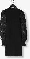 Zwarte Y.A.S. Mini jurk YASFRILLME LS KNIT DRESS