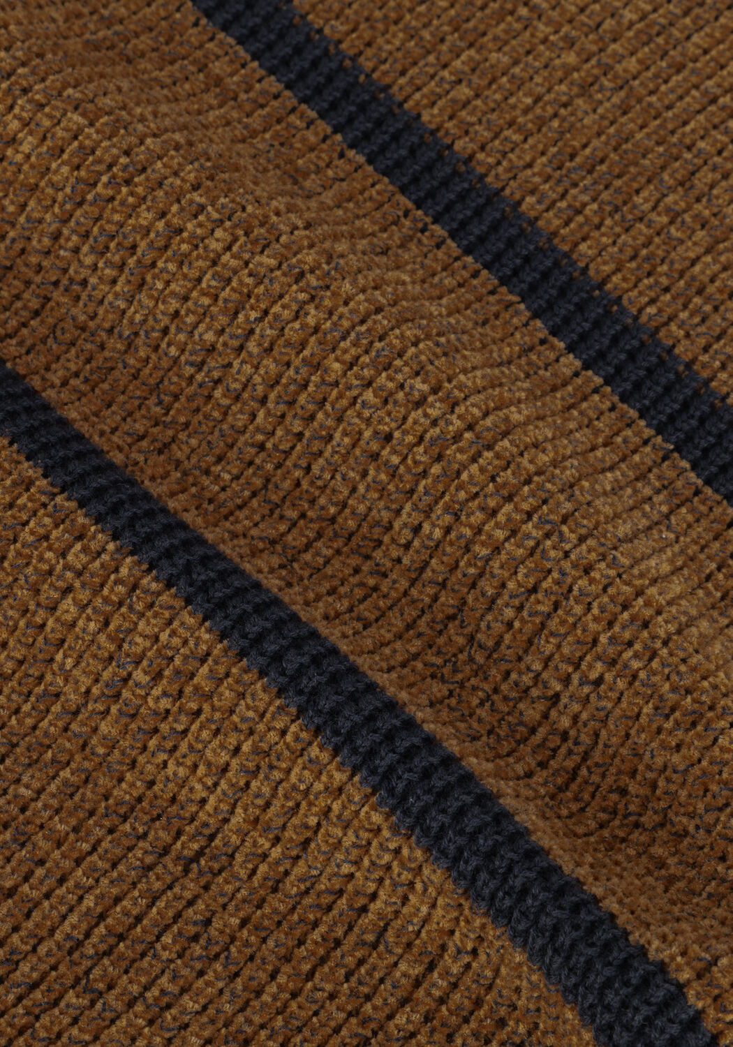 Camel CAST IRON Trui R-NECK REGULAR FIT CHENILLE COTTON PLATED - large