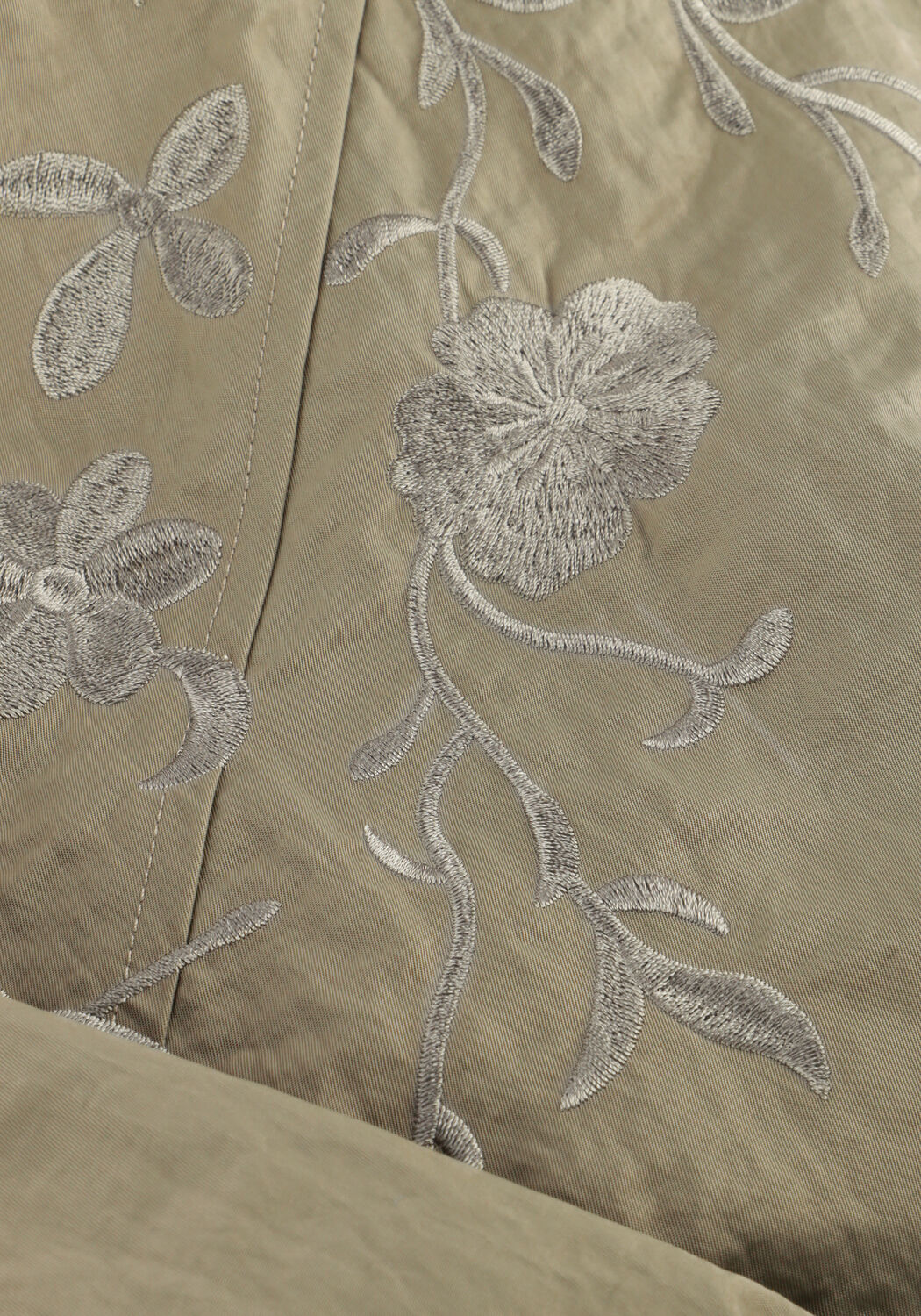 Khaki SUMMUM Jack JACKET BOMBER PADDED EMBROIDERY - large