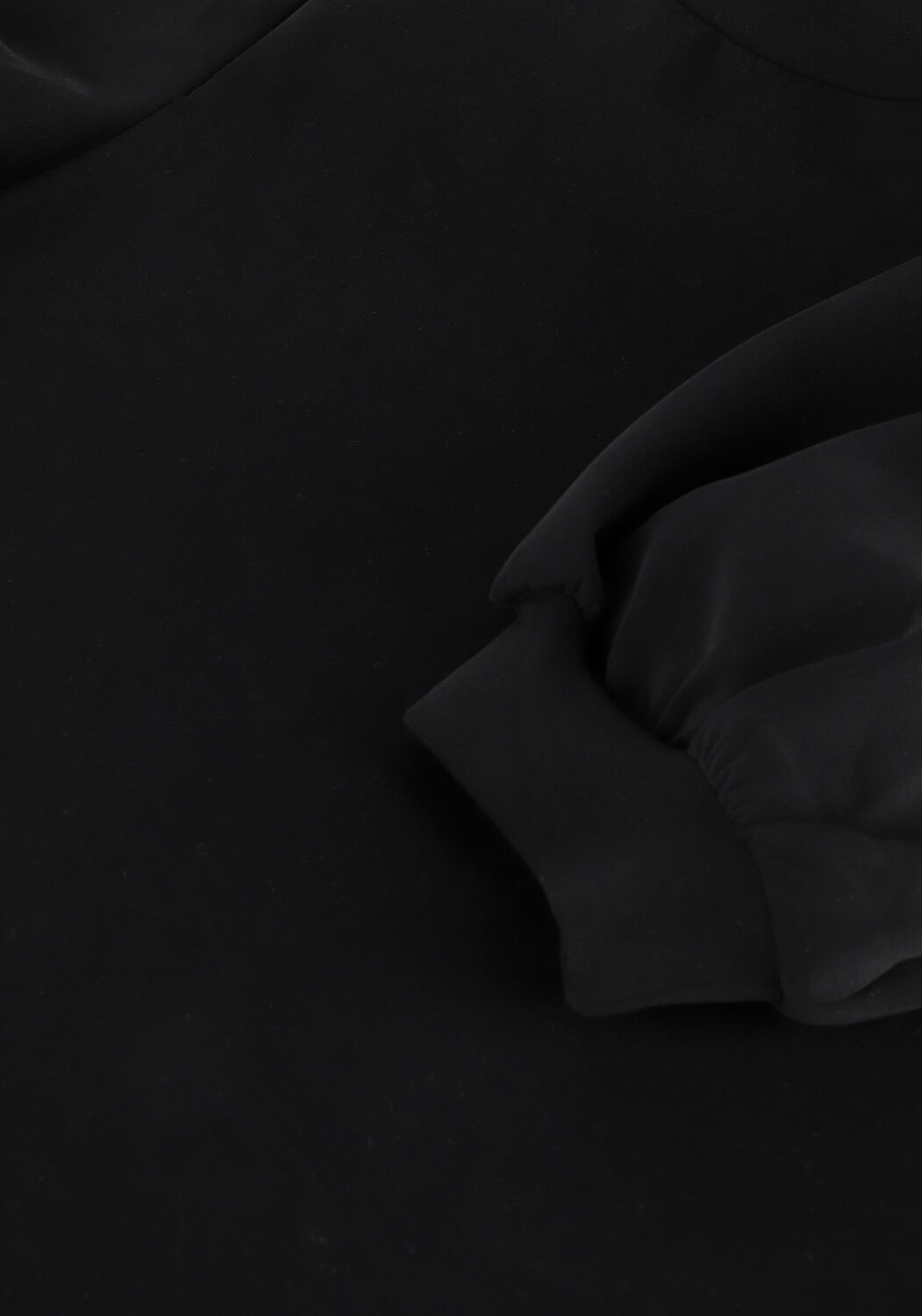 Zwarte MY ESSENTIAL WARDROBE Top THE PUFF BLOUSE - large