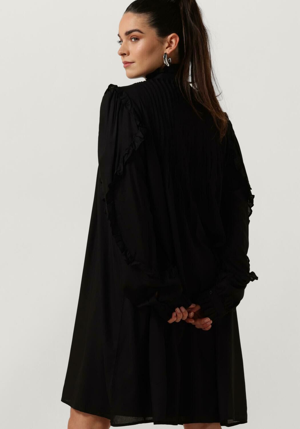 EST'SEVEN Dames Jurken Lizzy Long Dress Zwart