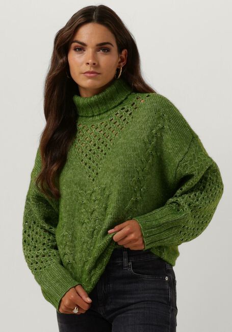 Groene SIMPLE Coltrui KNIT-AC-PL-23-1 - large