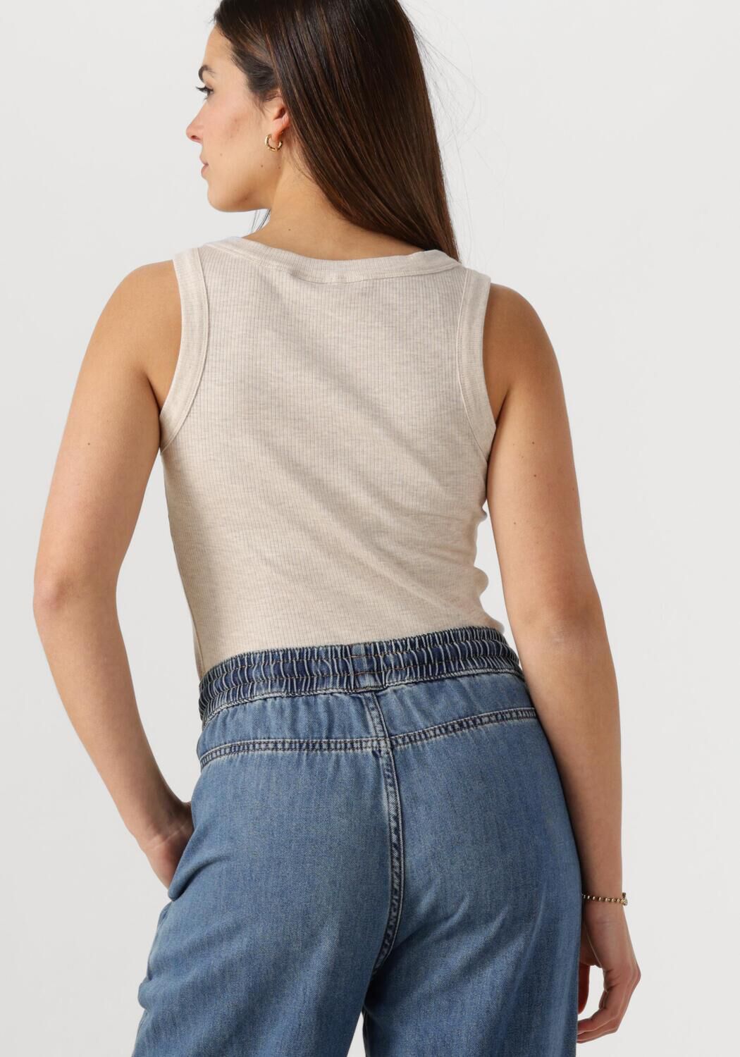 INWEAR Dames Tops & T-shirts Dagnaiw Melange Tank Beige