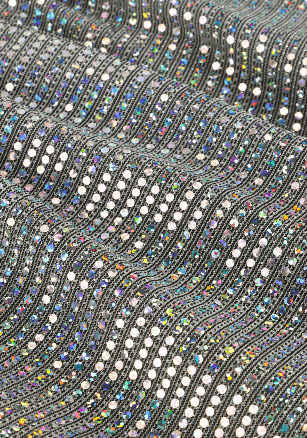 Zilveren ALIX MINI Wijde broek WIDE LEG SPARKLE PANTS - large