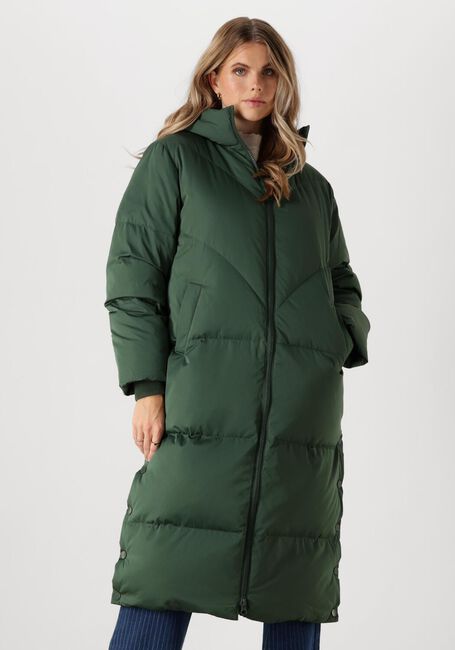 Groene Y.A.S. Gewatteerde jas YASIRMA LS LONG DOWN COAT - large