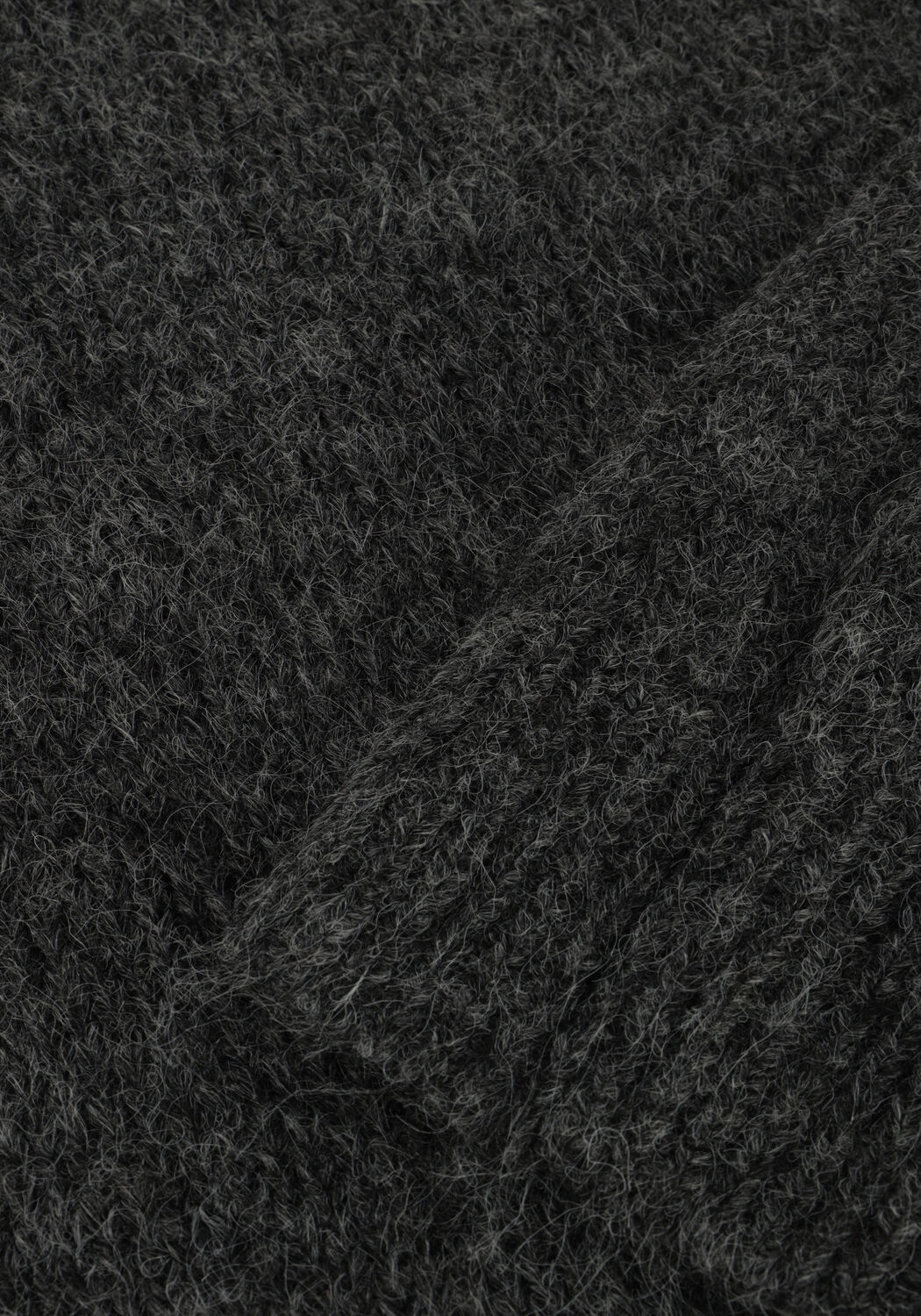 Donkergrijze NEO NOIR Trui PAULINA FLUFFY KNIT BLOUSE - large