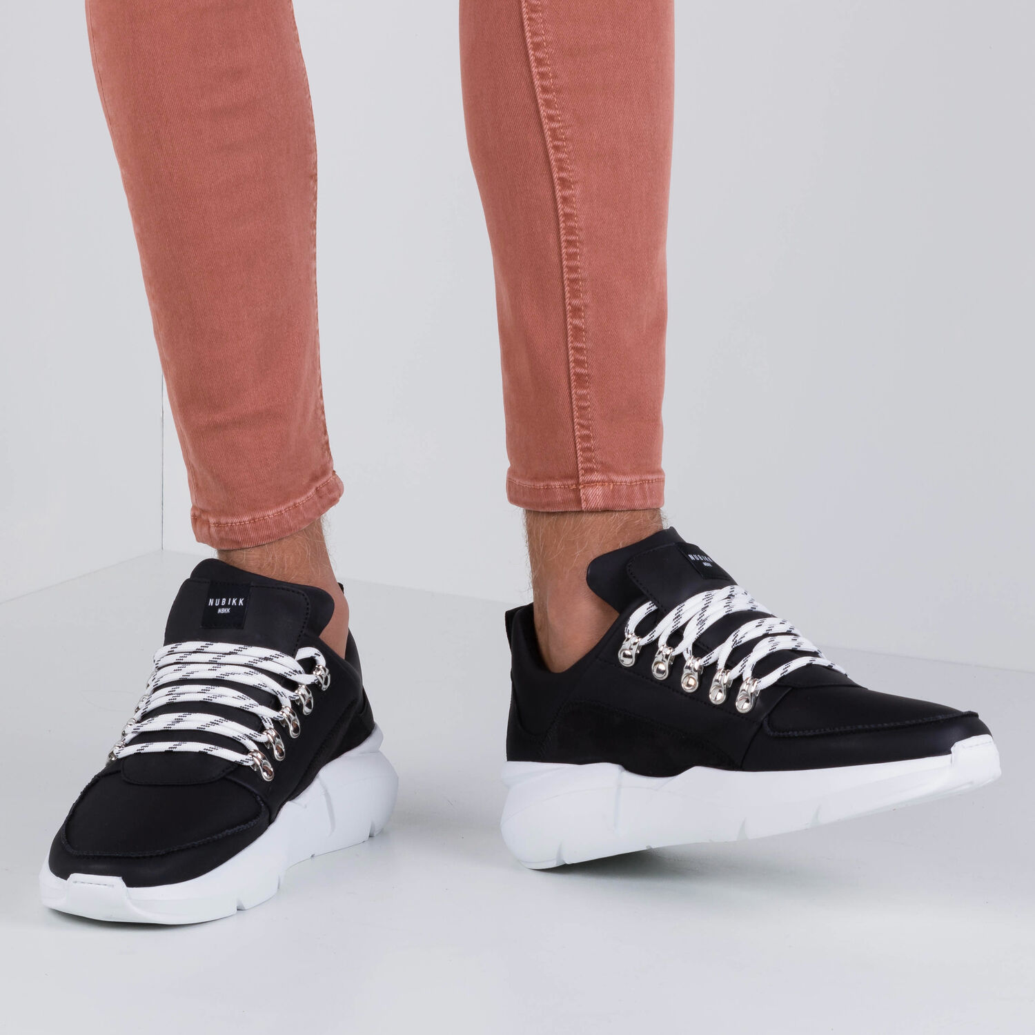 Zwarte NUBIKK Lage sneakers ELVEN ROYAL - large