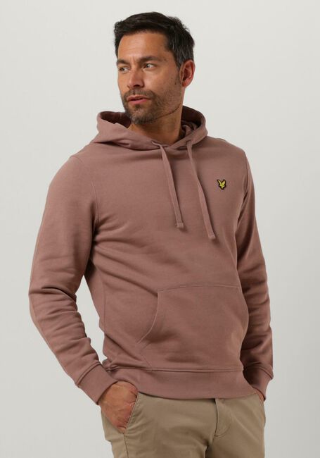 Roze LYLE & SCOTT Sweater PULLOVER HOODIE - large