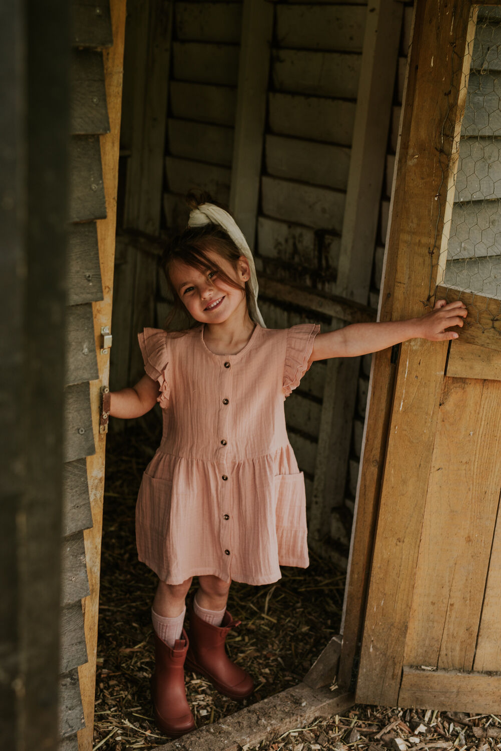 Roze KOKO NOKO Mini jurk N58917 - large