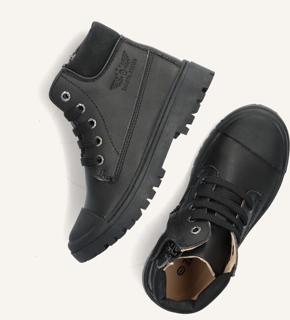 Zwarte SHOESME Veterboots SW21W007 Zwarte SHOESME Veterboots SW21W007 - large