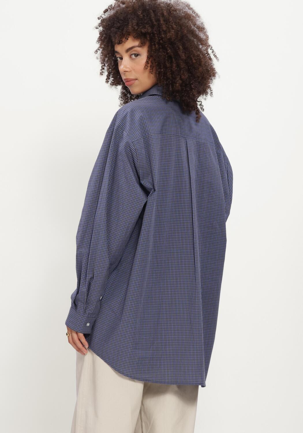 Blauwe BOII STUDIOS Truien/vesten ADANNE POLO KNIT - large