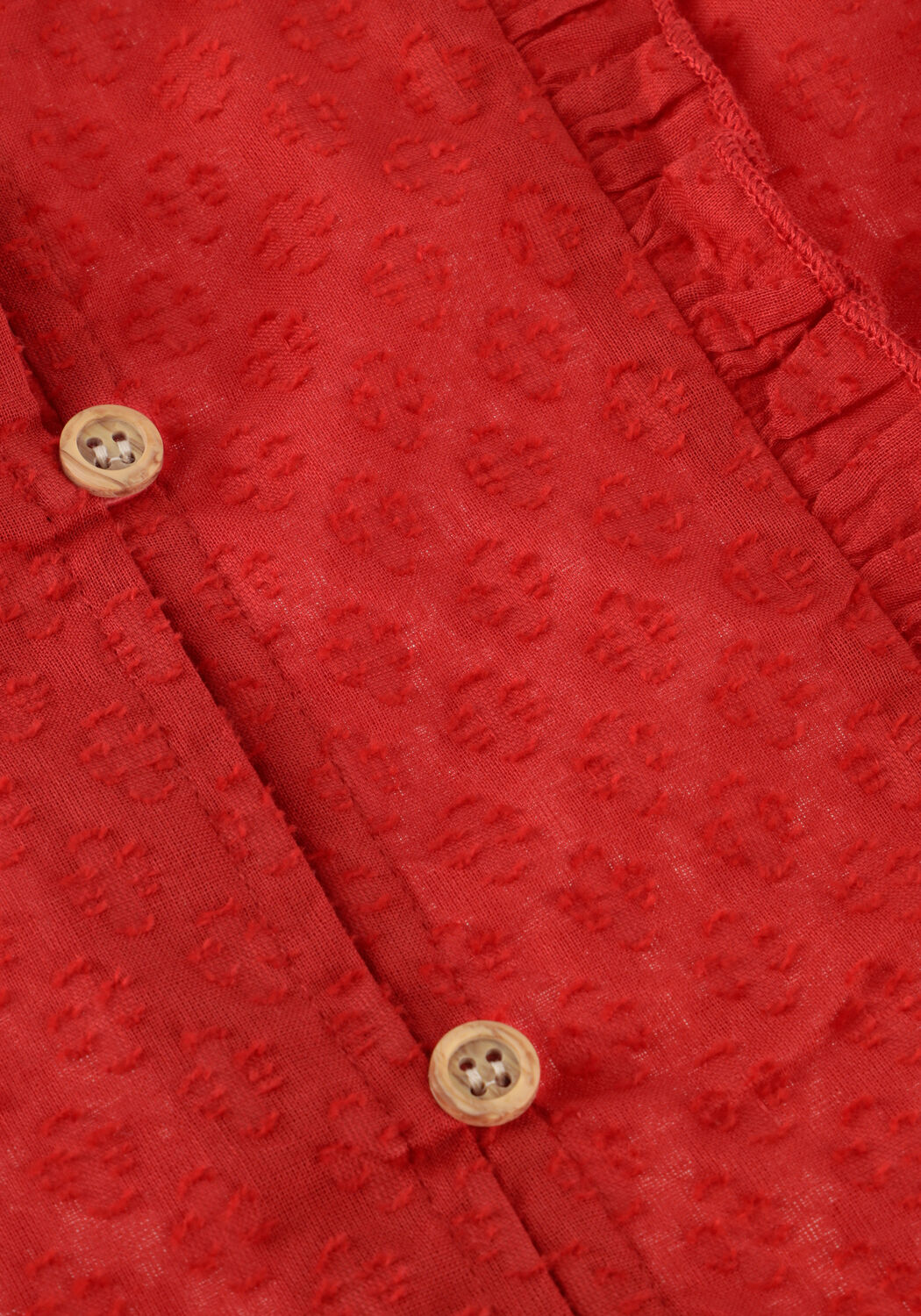 Rode DAILY7 Blouses SHIRT LONGSLEEVE RUFFLE - large