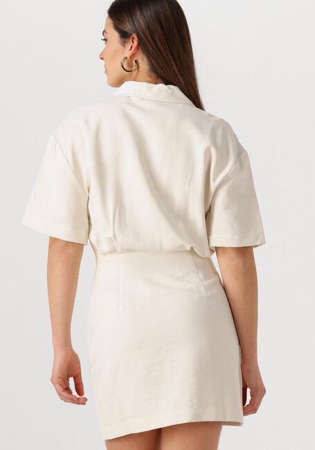 Ecru CALVIN KLEIN Mini jurk ECOVERO UTILITY SHIRT DRESS - large