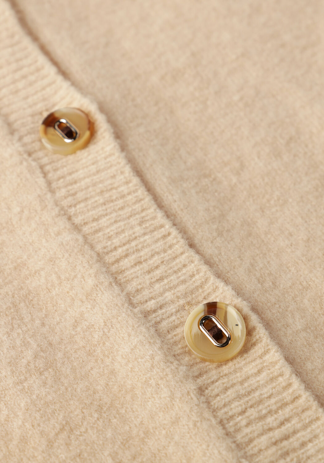 Beige MINUS Vest MSJANNA KNIT CARDIGAN - large