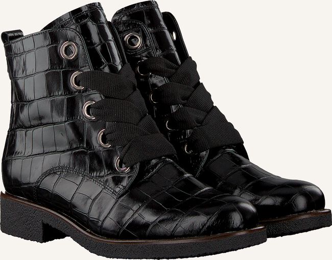 Zwarte GABOR Veterboots 705 Zwarte GABOR Veterboots 705 - large