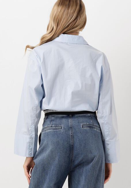 Blauwe CO'COUTURE Blouses COTTON CRISP LOGO CROP SHIRT - large