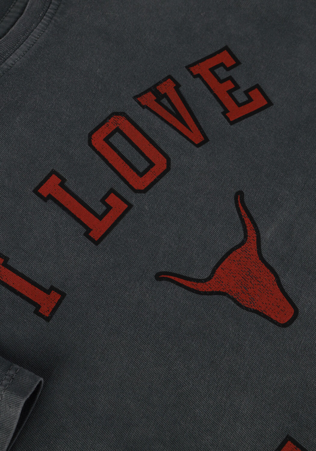 Zwarte ALIX MINI T-shirt I LOVE T-SHIRT - large