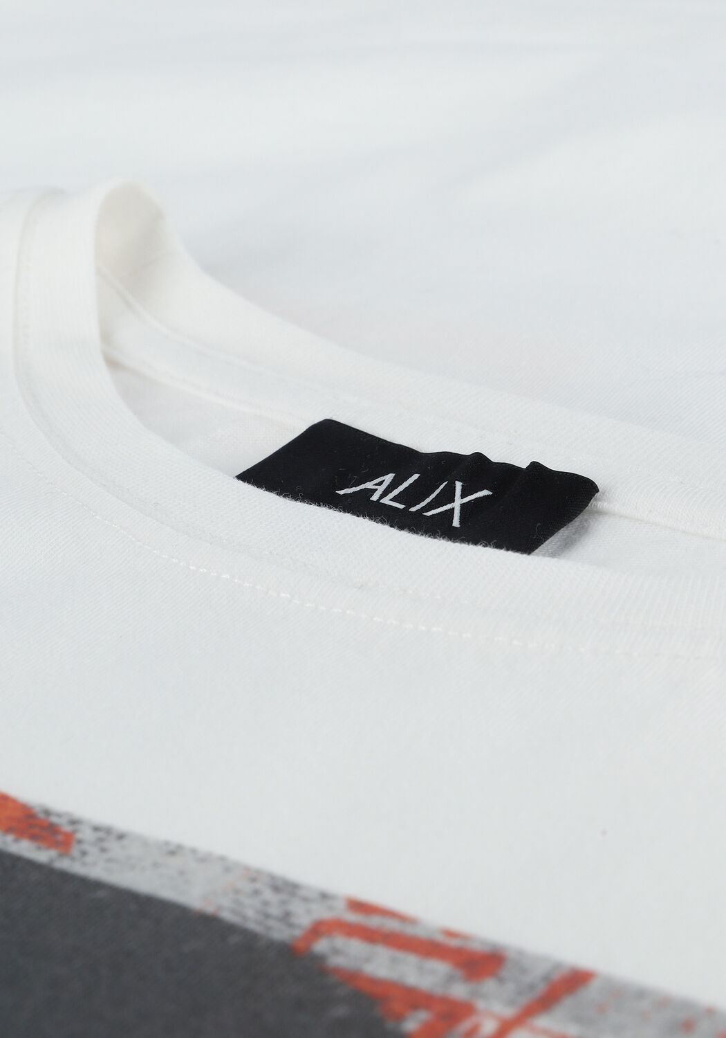 Ecru ALIX THE LABEL T-shirt BOXY PHOTO T-SHIRT - large