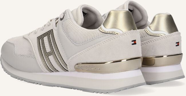 Grijze TOMMY HILFIGER Lage sneakers CASUAL MATERIAL MIX CITY RUNNER Grijze TOMMY HILFIGER Lage sneakers CASUAL MATERIAL MIX CITY RUNNER - large