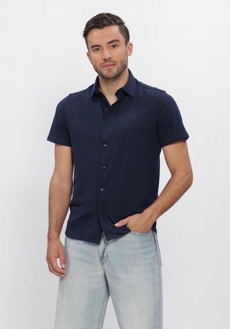 Donkerblauwe DSTREZZED Casual overhemd ANTHONY SHIRT - large