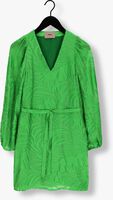 Groene FREEBIRD Mini jurk WV-LEAF-JACQUARD-RA-23-3