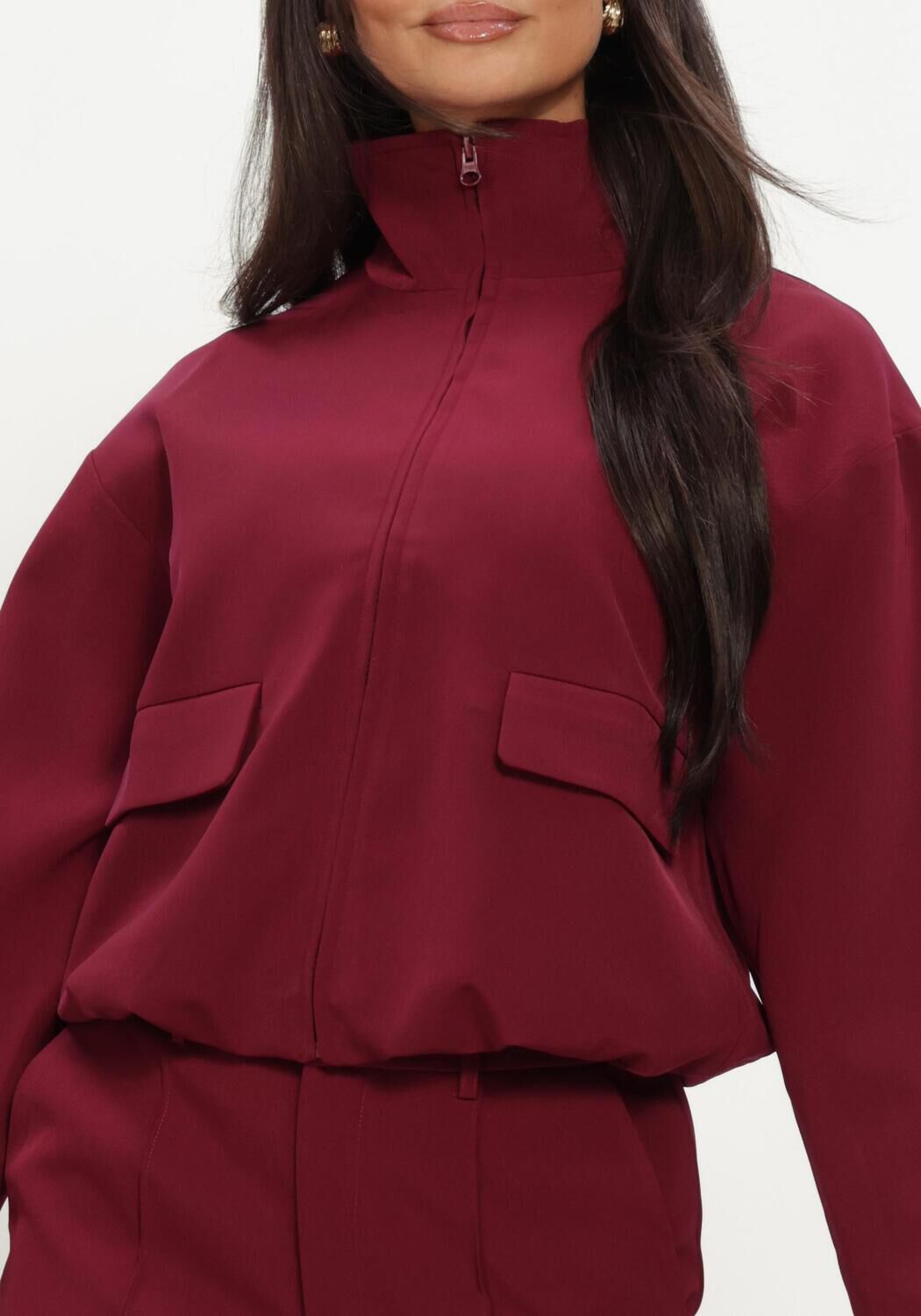 Bordeaux YDENCE Jack JACKET DAVIS - large