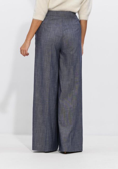 Donkerblauwe AAIKO Wijde broek NORE BUTTONS DENIM VIS 368 - large