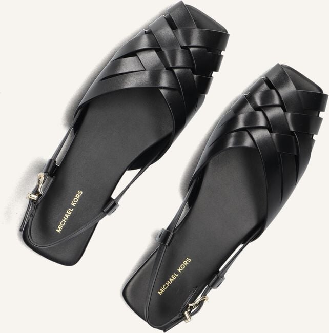 Zwarte MICHAEL KORS Platte sandalen IRENE SLING FLAT Zwarte MICHAEL KORS Platte sandalen IRENE SLING FLAT - large