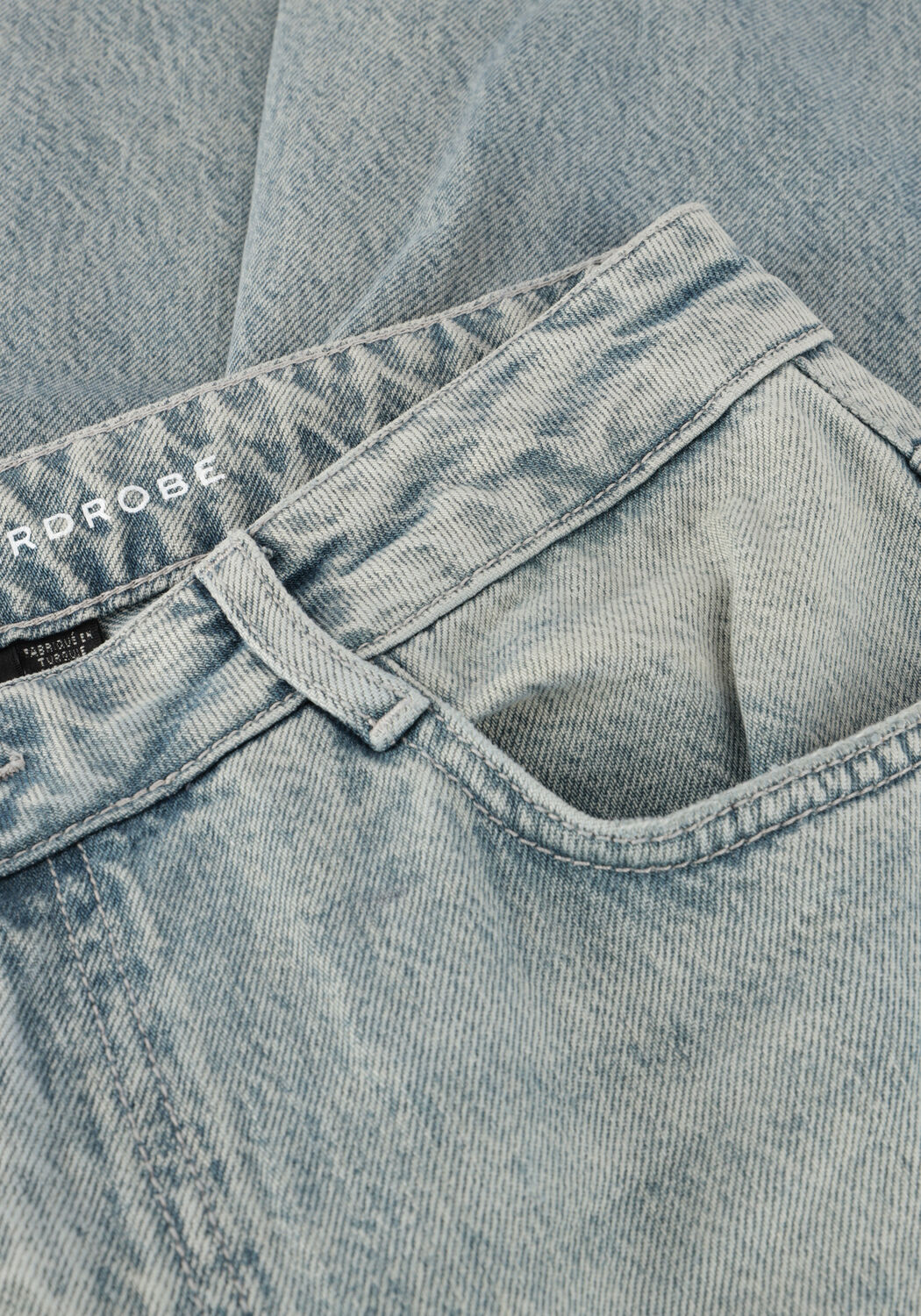 Donkerblauwe MY ESSENTIAL WARDROBE Wide jeans MWJESSIE 174 LOW-CROTCH X-WIDE - large