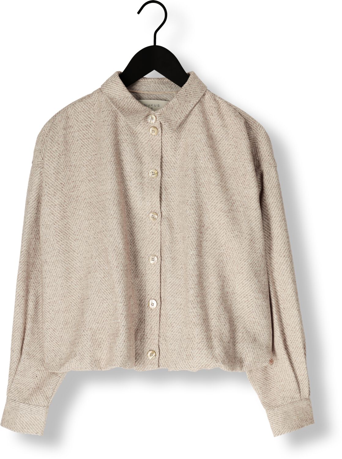 NUKUS Dames Blouses Lara Blouse Strass Zand