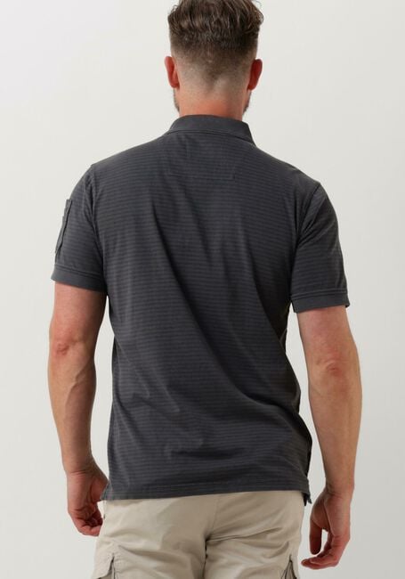 Witte PME LEGEND Polo SHORT SLEEVE POLO MELANGE STRIPED - large
