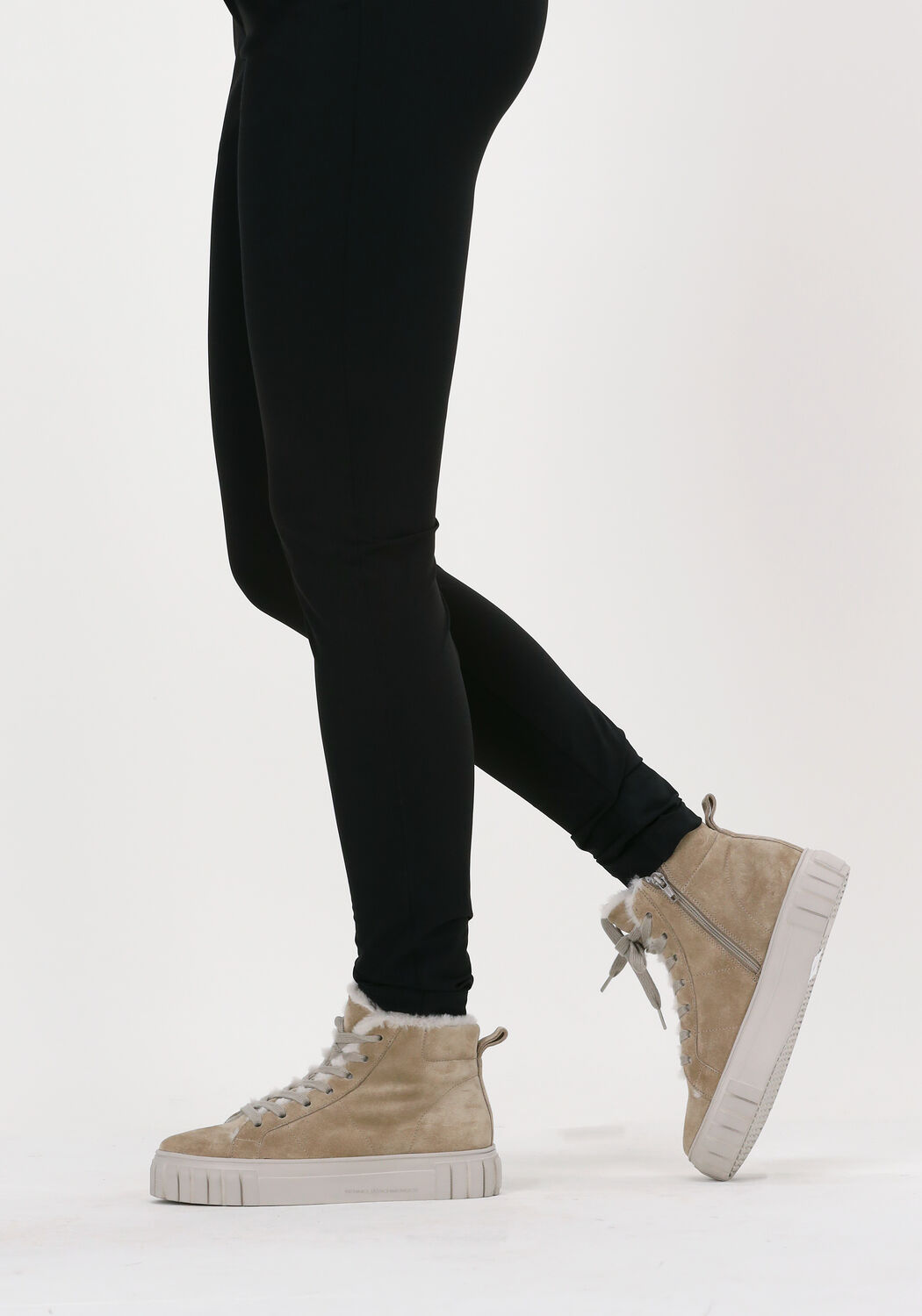 Beige KENNEL & SCHMENGER Hoge sneakers 27850 - large