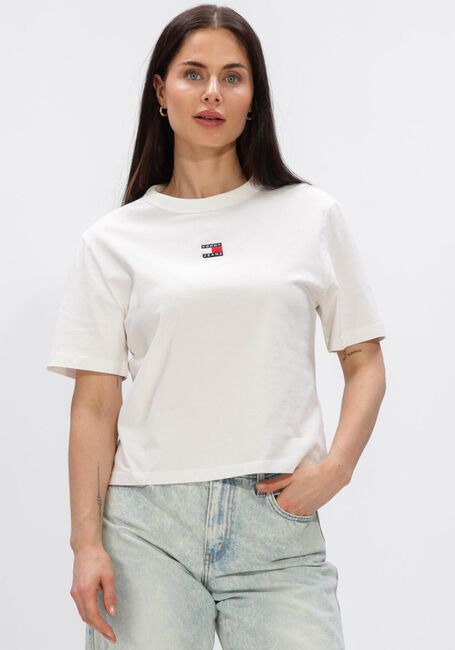 Gebroken wit TOMMY JEANS T-shirt TJW BXY BADGE TEE EXT - large