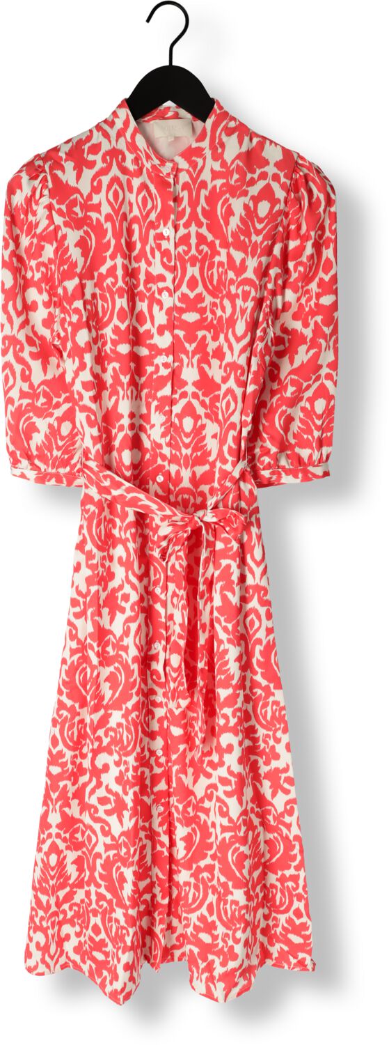 NOTRE-V Dames Jurken Satin Dress One Koraal