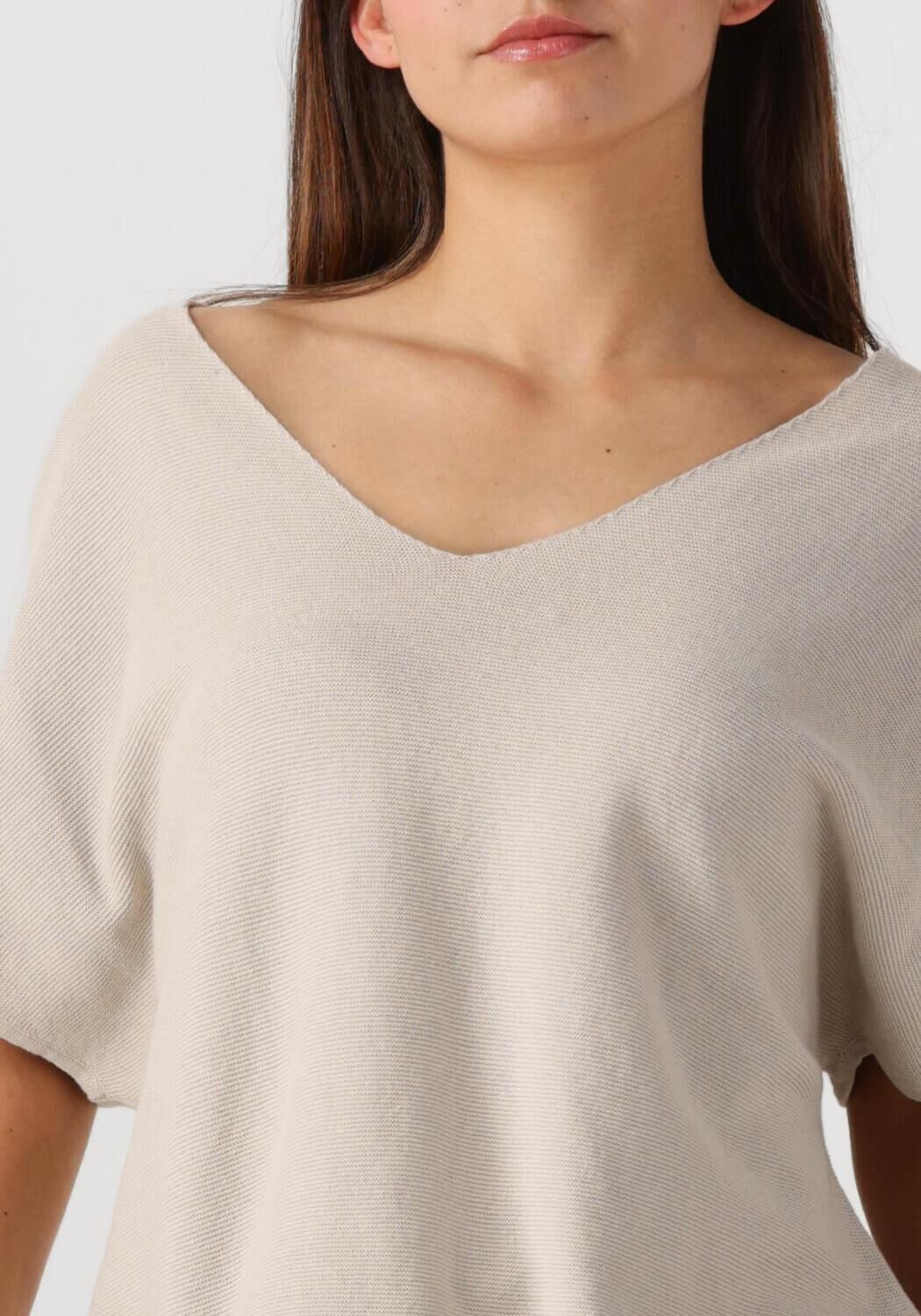 AIMEE THE LABEL Dames Tops & T-shirts Danaa Ecru