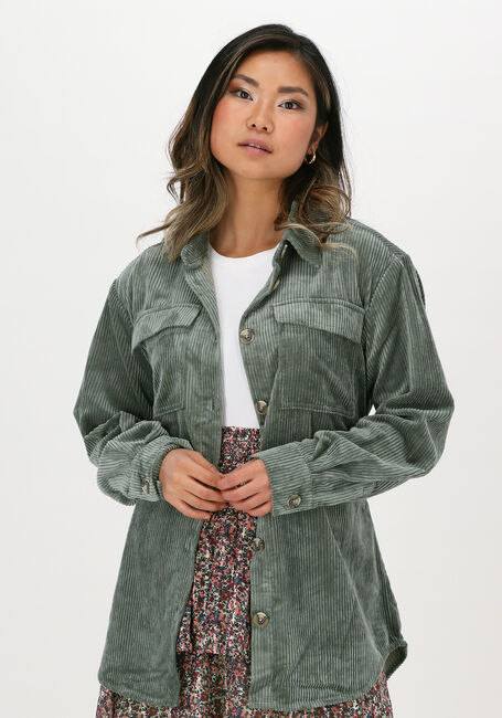 Groene MSCH COPENHAGEN Blouses SAMEA JEPPI OVERSHIRT - large