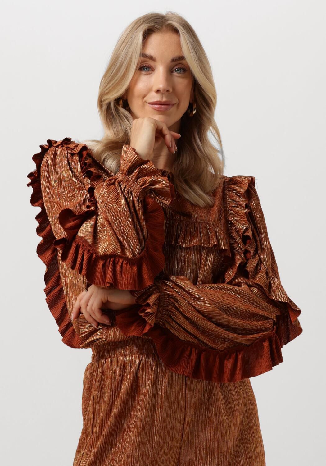 STUDIO AMAYA Dames Blouses Katie Goud