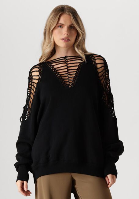 Zwarte MES DEMOISELLES Sweater SHIHO - large