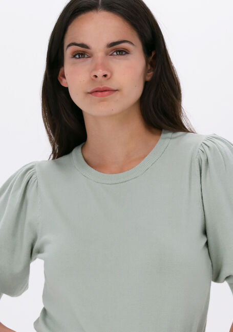Groene MSCH COPENHAGEN Top TALMA RACHELLE 2/4 PULLOVER - large