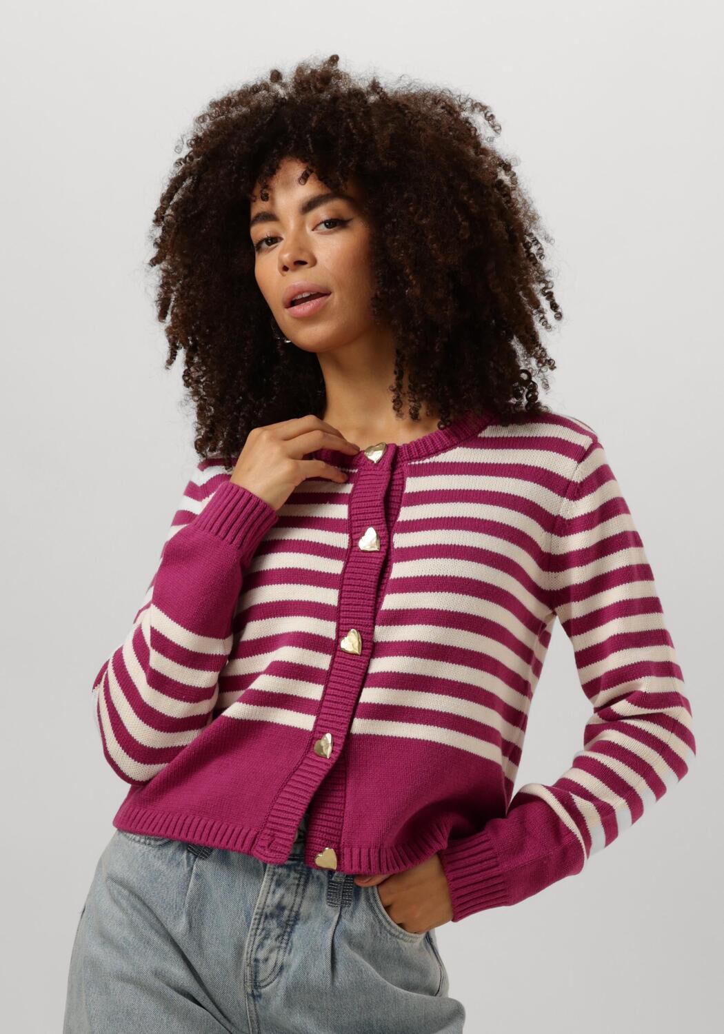 FABIENNE CHAPOT Dames Truien & Vesten Stine Cardigan Roze
