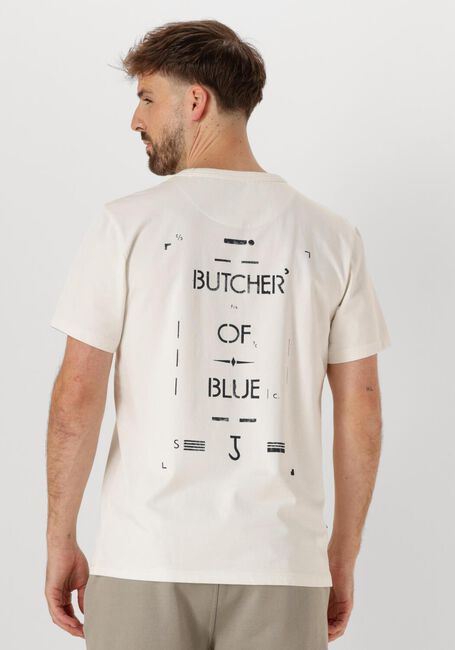 Witte BUTCHER OF BLUE T-shirt ARMY STENCIL TEE - large