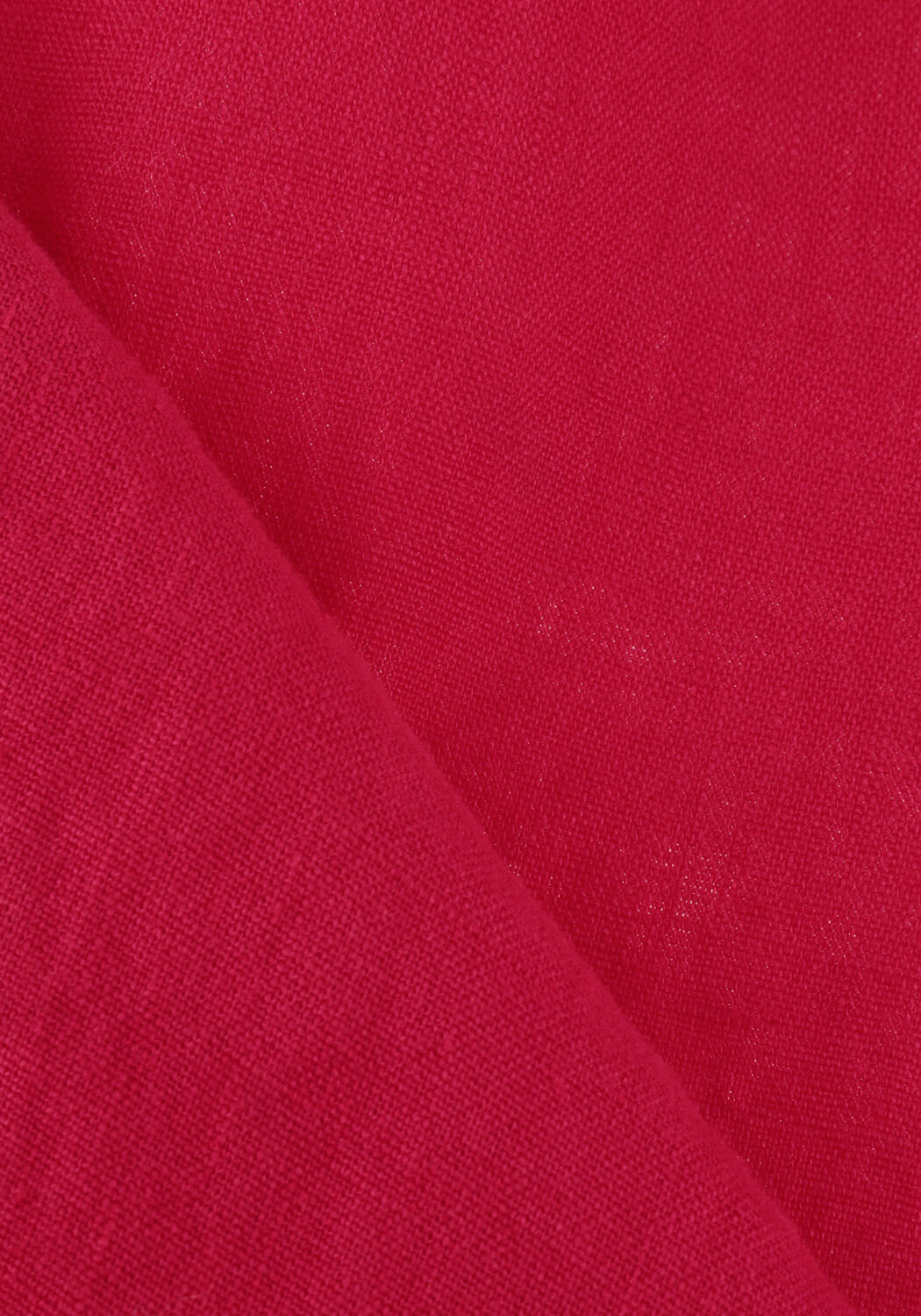 Fuchsia BY-BAR Mini jurk AMBER LINEN DRESS - large