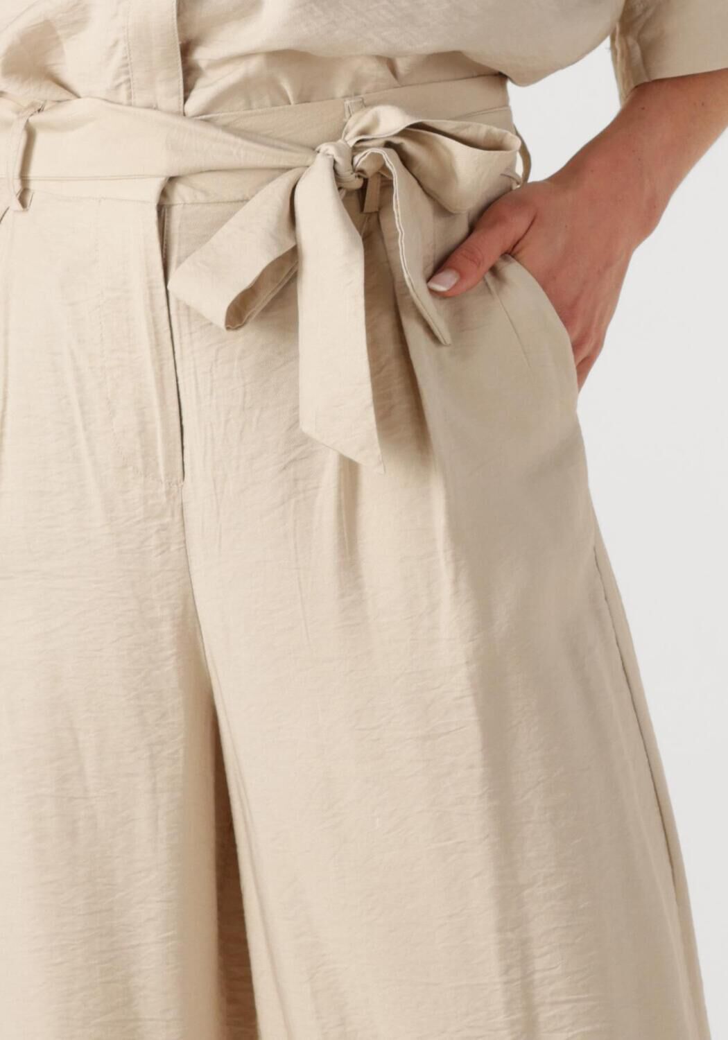 MSCH COPENHAGEN Dames Broeken Mschnyla Amabella Hw Pants Beige
