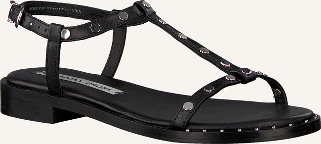 Zwarte BRONX Platte sandalen THRILL Zwarte BRONX Platte sandalen THRILL - large