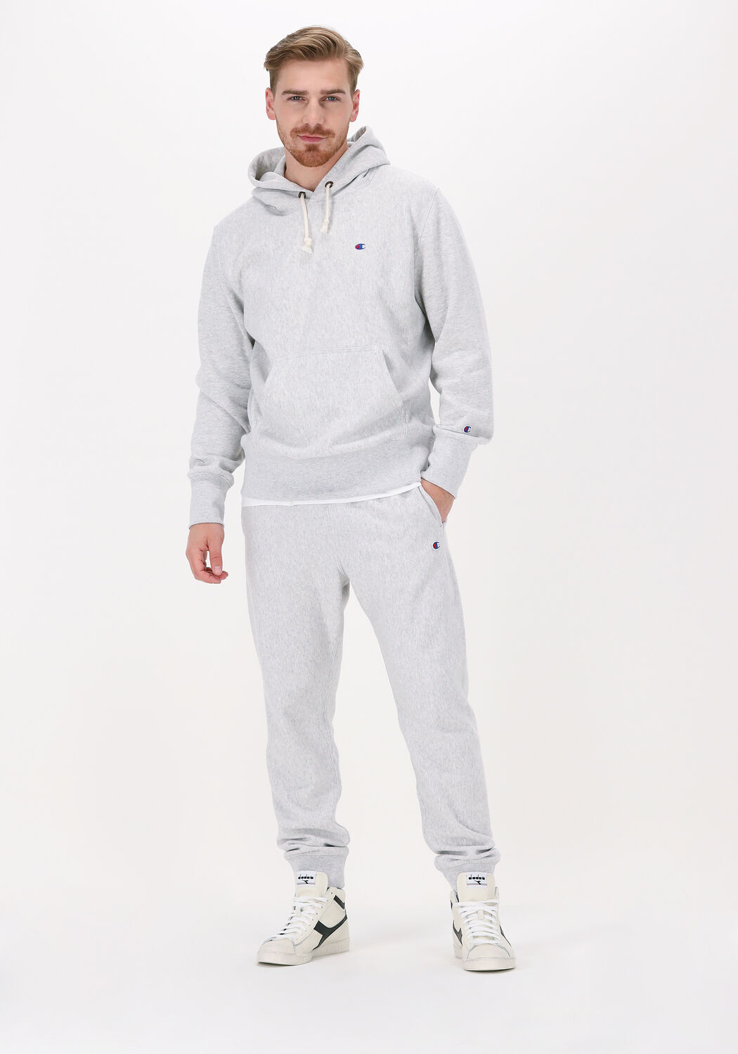 Champion sweater top grijs underworld