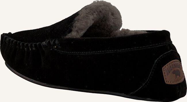 Zwarte WARMBAT Pantoffels MALMO Zwarte WARMBAT Pantoffels MALMO - large