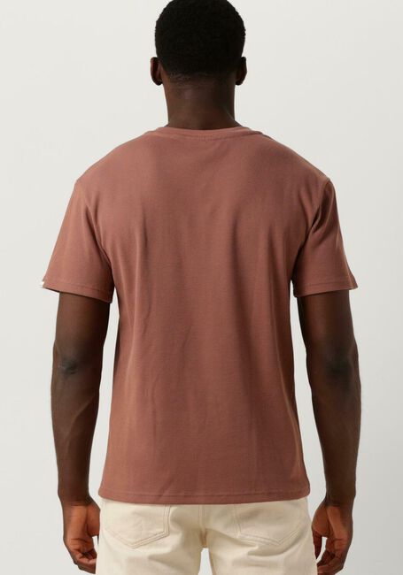 Cognac ANERKJENDT T-shirt AKKIKKI S/S WAFFLE TEE - large