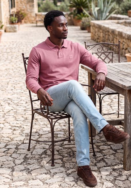 Roze BOSS ORANGE Polo PASSERBY - large