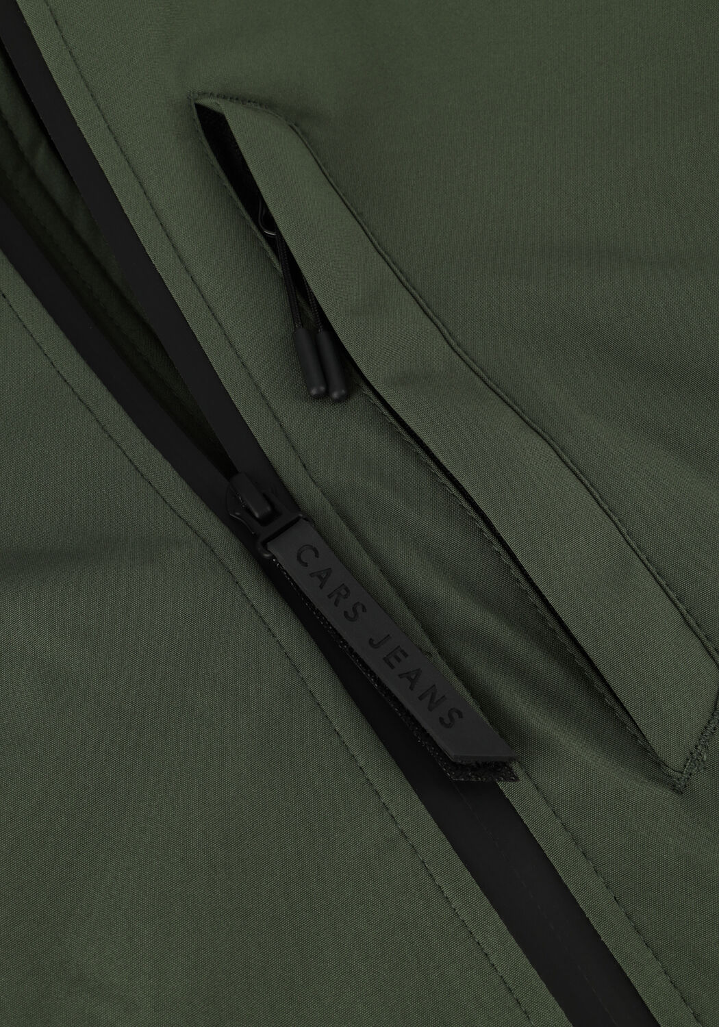 Groene CARS JEANS Parka's MILTON - large