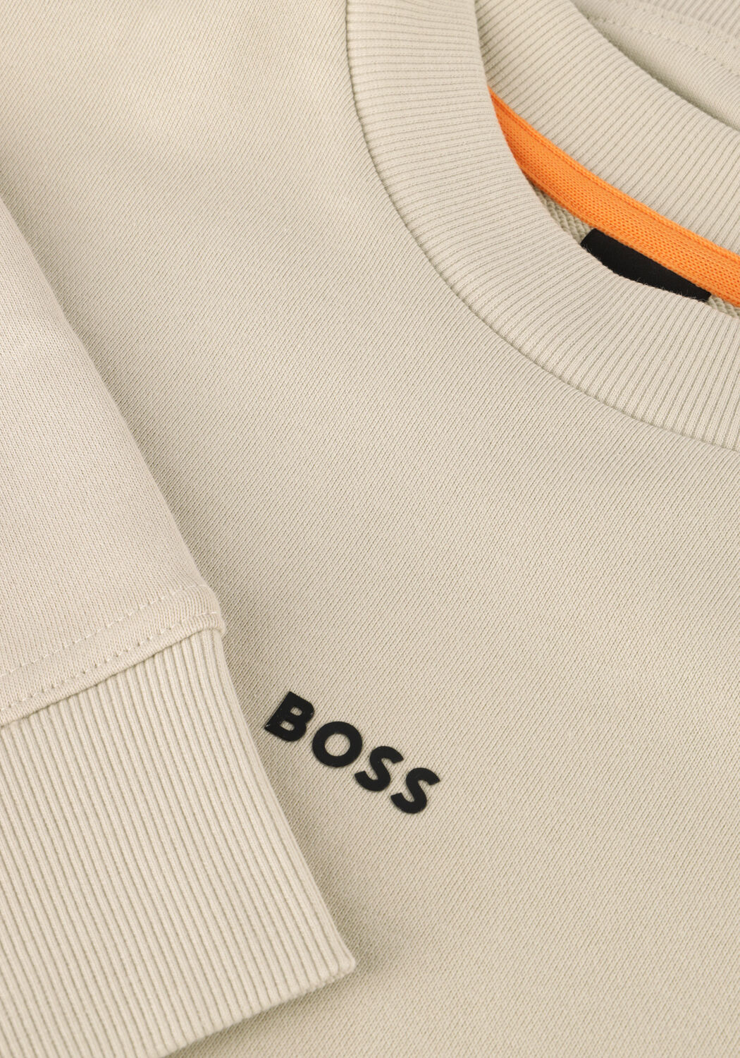 Beige BOSS ORANGE Sweater WESMALLCREW 10244192 01 - large